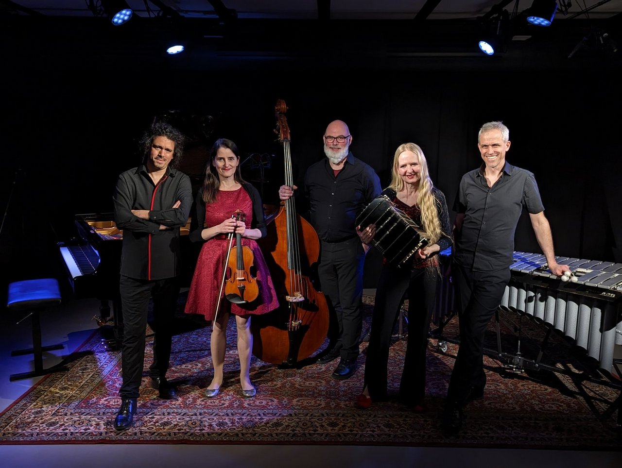 Das Foto zeigt das Fracanapa New Tango Quintet